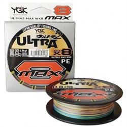 Леска Плетёная YGK X-Braid Ultra 2 Max WX8 150м #1.5 13кг multi - фото 102079