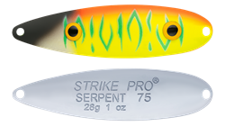 Блесна-незацепляйка колеблющаяся Strike Pro Serpent Single 65M 6,5см 14гр #A242S-CP - фото 105105