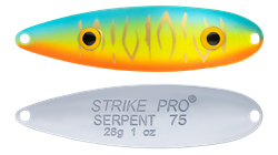Блесна-незацепляйка колеблющаяся Strike Pro Serpent Single 65M 6,5см 14гр #A252S-CP - фото 105106