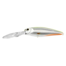 Воблер Tsuribito Deep Chok Long 102F / H-208R Chart Silver Orange Belly - фото 106012