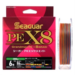 Леска Плетёная Seaguar X8 PE Grandmax 150м #3 48Lb/21,8кг - фото 106076