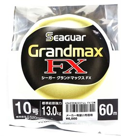 Леска флюорокарбон Seaguar Fluoro Grandmax FX 60м #2.5 3,85кг/0,260мм - фото 107135