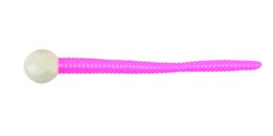Мягкая приманка Berkley PowerBait Mice Tail 7,5см White/Bubblegum - фото 12340