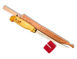 Нож Филейный Rapala FNF4 Деревянная рукоятка, Лезвие 10см - фото 13117
