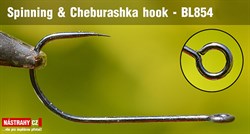 Крючки Cheburashka Matzuo Barbless Hooks 854 №8 5шт/уп - фото 20771