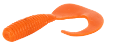 Мягкая Приманка Allvega Flutter Tail Grub 8см 3,6гр Crazy Carrot 7шт/уп - фото 21080