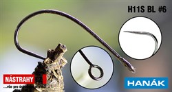 Крючки Hanak Barbless Hooks H11SBL №6 5шт/уп - фото 21506