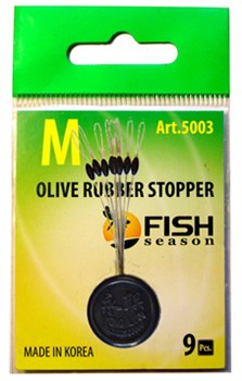 Стопор Fish Season Olive Rubber Stopper 5003 L - фото 22237