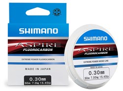 Леска Shimano Aspire Fluo 50м 0,18мм 2,31кг - фото 22552