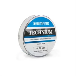 Леска Shimano Technium 200м 0,185мм 3,2кг - фото 22584