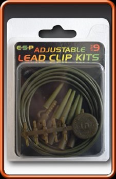 Drennan Adjustable Liad Clips Kits Weedy Green Клипсы - фото 25484