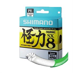 Леска Плетёная Shimano Kairiki PE 150м 0,20мм 17,0кг - фото 27535