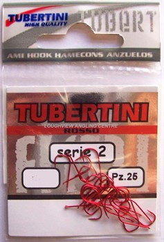 Крючки Tubertini series 2 Rosso № 12 25шт/уп - фото 28041