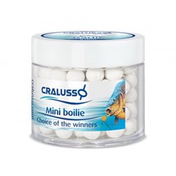 Плавающие Мини-Бойлы Cralusso Garlic Mini Boilie 20гр 8мм Чеснок Белые - фото 30176