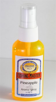 Спрей Cralusso Fishing Master Pineapple Fluoro Essence Spray Ананас 50мл - фото 30237