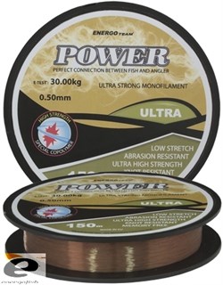 Леска EnergoTeam Ultra Power 150м 0,50мм - фото 33851