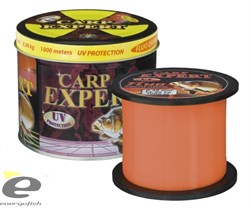 Леска Carp Expert UV Fluo Orange 1000м 0,30мм 12.5кг Metal Can - фото 33852