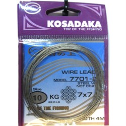 Поводковый материал Kosadaka Elite 7701-20 7x7 4м 10kg - фото 34072