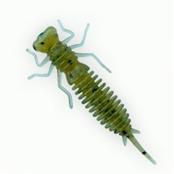 Мягкая Приманка Fanatik Larva 1.6" Съедобная 10шт/уп Color#001 - фото 35422