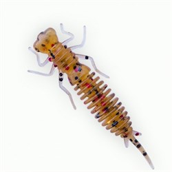 Мягкая Приманка Fanatik Larva 1.6" Съедобная 10шт/уп Color#003 - фото 35426