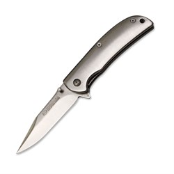 Нож Kosadaka складной 16/9см 110гр стальное лезвие, стальная рукоятка - фото 37193