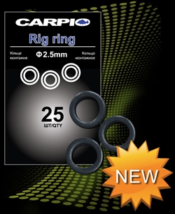 Кольцо Круглое Carpio Rig Ring 2,5мм 25шт/уп - фото 3786