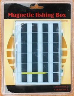 Коробка для Крючков Takara магнитная двухстороняя L014A 14х10х1,5см - фото 41211