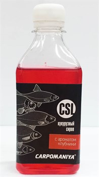 CSL Кукурузный сироп с ароматом Клубники 250мл - фото 41638