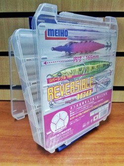 Коробка для приманок Meiho Reversible 160 Clear - фото 42523