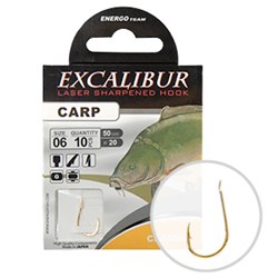 Готовый Поводок Excalibur Carp Classic Gold №08 0,20мм 50см 10шт/уп - фото 43964
