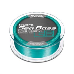 Леска Плетёная Varivas Avani Sea Bass PE LS8 150м #0.8 13,8Lb - фото 44793