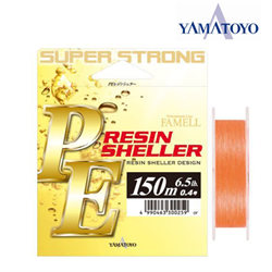 Леска Плетёная Yamatoyo PE Resin Sheller Orange 150м #0.6 9Lb - фото 44812