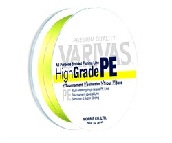 Леска Плетёная Varivas High Grade Premium PE 150м yellow #1,5 21,4Lb - фото 45934