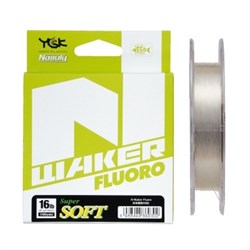 Леска флюорокарбоновая YGK Nasuly N-Waker Soft 100% Fluoro 91м #4 16Lb/0,336мм - фото 45981