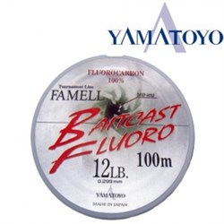 Леска флюорокарбон Yamatoyo Bait Cast Fluoro 100м #2 8Lb/0,247мм - фото 46319