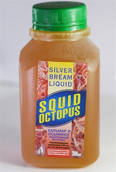 Silver Bream Liquid Squid Octopus Extract 0,3кг (Кальмар) - фото 48605
