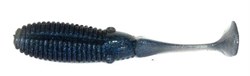 Мягкая приманка Jackall Ammonite Shad 4.5" smoke pro blue 2947 - фото 48816