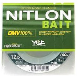 Леска YGK Nitlon Bait DMV 100% Nylon 100м #3 12Lb/0,291мм - фото 50096