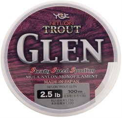 Леска YGK Nitlon Trout Glen Nylon 100м #1.2/5Lb - фото 50113