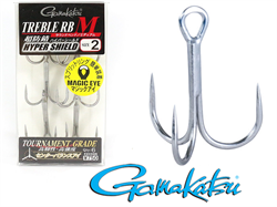 Крючки Тройные Gamakatsu Treble Rb M #10 Hyper Shield Treble Hook 6шт/уп - фото 50118