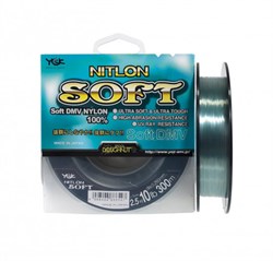 Леска YGK Nitlon Soft DMV 100% Nylon 100м #1 4Lb/0,169мм - фото 50235