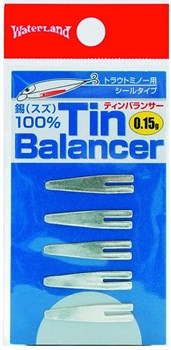 Огрузка для воблеров WaterLand Tin Balanser 0,20гр 6 см. - фото 50574