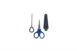 Ножницы для плетенки с Экстрактором в пластиковом футляре Carp Expert One Scissor With Hook Remover - фото 50747