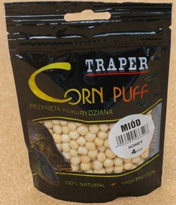 Насадка Traper Corn Puff Плавающая Воздушная кукуруза Мёд 4мм 20гр - фото 53527