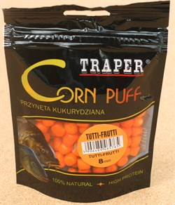 Насадка Traper Corn Puff Плавающая Воздушная кукуруза Тутти-Фрутти 8мм 20гр - фото 53531