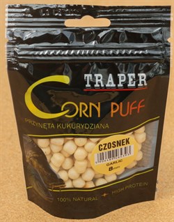 Насадка Traper Corn Puff Плавающая Воздушная кукуруза Чеснок 8мм 20гр - фото 53535