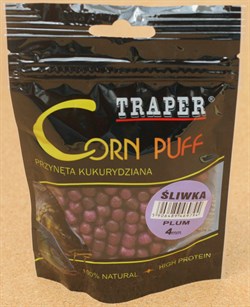 Насадка Traper Corn Puff Плавающая Воздушная кукуруза Слива 4мм 20гр - фото 53543