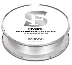 Леска Плетёная Varivas Avani Salt Water Finesse PE X8 150м #0.2 5,6Lb/0,074мм - фото 53820