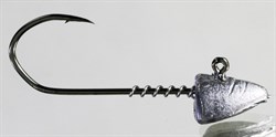 Микро-джиг Barbarian с пружинкой Малёк крючок №2 2гр - фото 55096