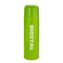 Термос Biostal NB750C-G с двойной колбой цветной зеленый (узкое горло) - фото 58475